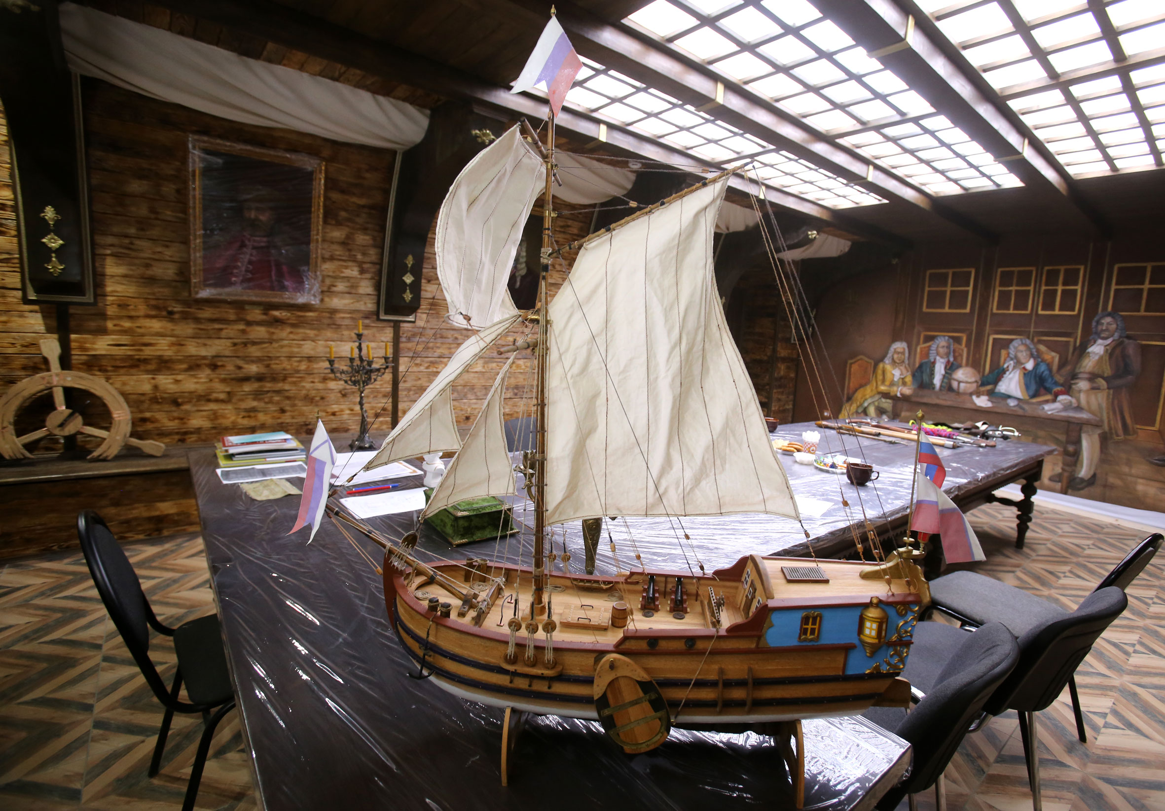 Петровские корабли музей
