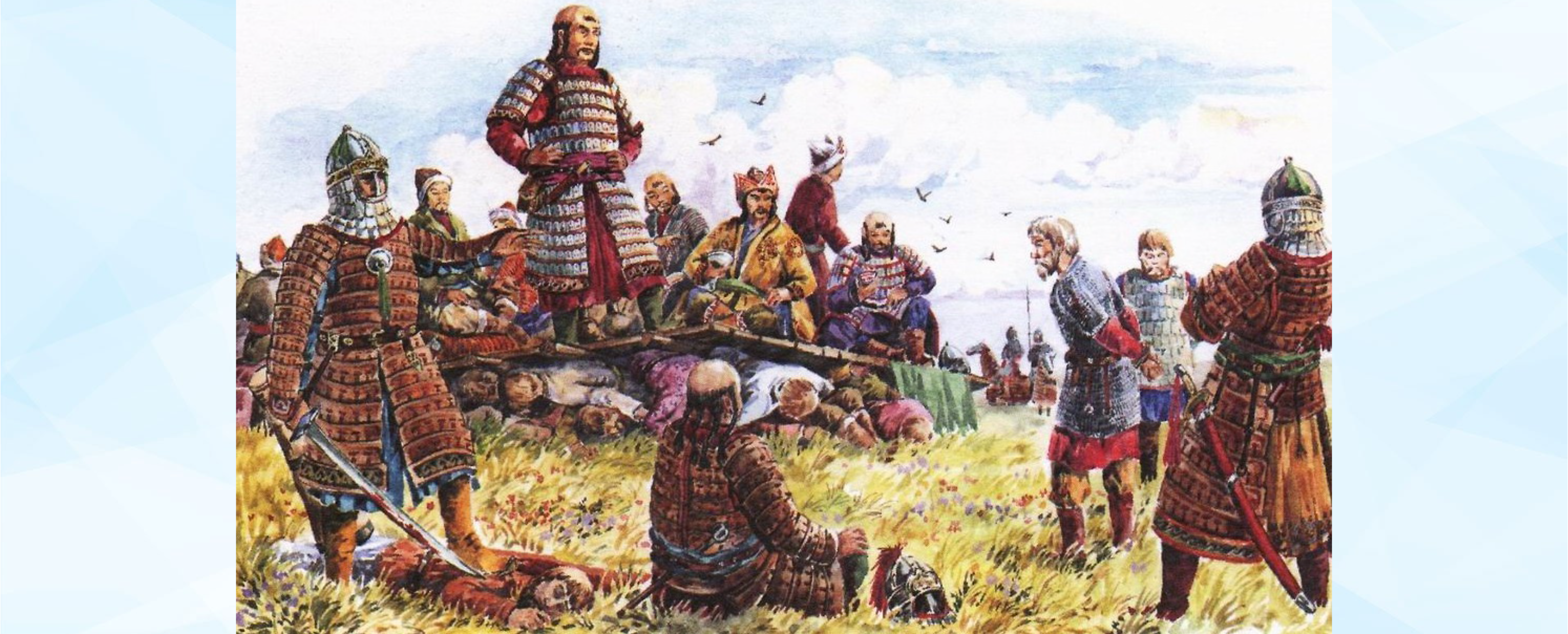 После битвы на калке. Битва при Калке 1223. Битва на реке Калке 1223. Битва на реке Калке 13 век. В 1223 Г. на реке Калке.